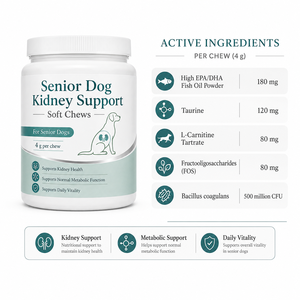 Masticables Blandos <span class=keywords><strong>para</strong></span> el Soporte Renal de <span class=keywords><strong>Perros</strong></span> Mayores, Suplemento Avanzado <span class=keywords><strong>para</strong></span> la Salud Renal de <span class=keywords><strong>Perros</strong></span> Mayores, Fórmula <span class=keywords><strong>para</strong></span> el Soporte de la Vejiga y el Tracto Urinario - Product Image 5