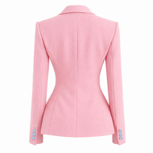 Blazer de Negocios de Un Solo Pecho Jack And Jill Of America, Chaqueta de Traje Formal de Primera Calidad, Chaqueta de Oficina Profesional - Product Image 4