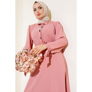 Vestido atado manga polvo vestidos casuales - Product Image 4