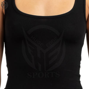 Camiseta sin mangas de alta calidad para mujer, nuevo estilo, sin mangas, para mujer, camiseta sin mangas para gimnasio, camiseta sin mangas para mujer OEM - Product Image 4