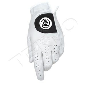 Venta al por mayor de guantes de golf personalizados Cabretta de cuero antideslizante para hombres y mujeres de alta calidad con logotipo personalizado para los deportes - Product Image 6