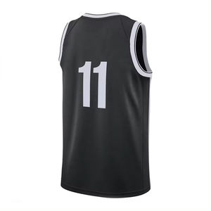 Maillot de basket-ball personnalisé OEM, dernière collection 2024, vente chaude, design personnalisé, nom de l'équipe imprimé, logo, séchage rapide, respirant, unisexe, adulte - Product Image 3