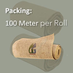 53 Inch Wide 11 oz <b>Hessian</b> 100 Meters Roll Eco Friendly Brand new Jute Cloth Manufacturer Wholesale Goodman Global Bangladesh - Product Image 3