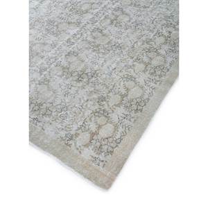 พรมขนสัตว์ถักมือลายดอกไม้สไตล์วินเทจและลายเรขาคณิตสีเบจและสีน้ำตาล สำหรับห้องนั่งเล่นวัยรุ่นหรือทางเดิน รูปทรงสี่เหลี่ยมผืนผ้า รุ่น Pae-2185 - Product Image 2