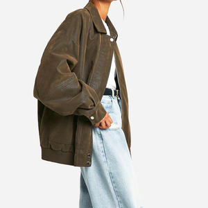 Nouvelles vestes en cuir pour femmes, respirantes, dernier design, tendance, cuir véritable, haute qualité, meilleures vestes pour femmes - Product Image 5