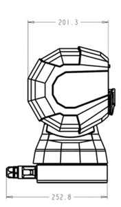 Caméra PTZ Intelligente Multispectrale Univision Dragonfly UV-ZNH3286G Série 5-en-1 Vision Nocturne CMOS Prise en Charge Carte SD et Cloud - Product Image 3