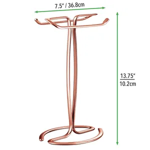 Nuevo aspecto, venta al por mayor, nuevo diseño Chapado en cobre, toalleros de metal, COLGADOR PARA bufandas, lazos, chales, cinturones a bajo precio MOQ - Product Image 1