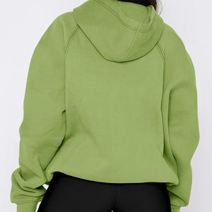 Pull-over tricoté personnalisé pour femme avec logo sur le devant, col rond oversize, anti-boulochage, respirant, vente en gros, vêtements de sport, hiver - Product Image 3