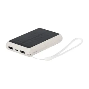 Power Bank Ecologico Surum in Paglia di Grano per Kit da Viaggio e Gadget - Product Image 1