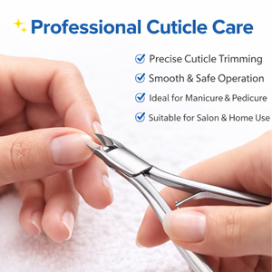 Coupe-cuticules professionnel en acier inoxydable incurvé, outil de précision pour manucure et pédicure, logo personnalisé OEM - Product Image 5