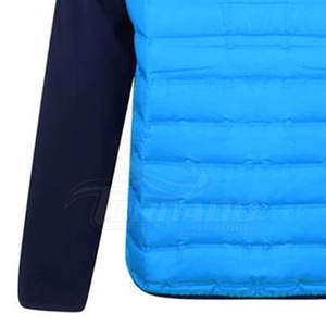 Meilleure vente Veste matelassée pour homme col montant saison d'hiver matériau respirant de haute qualité fait à la main - Product Image 6