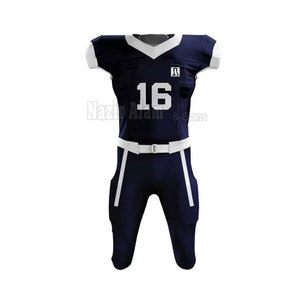 Uniforme de football américain dynamique, respirant et à séchage rapide, pour les activités de football compétitives - Product Image 3
