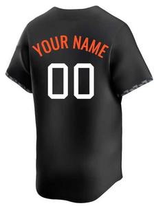 Equipo de diseño de servicio OEM personalizado de alta calidad logotipo del equipo nombre número hombres infantil cosido personalizado jersey de béisbol para la venta - Product Image 5