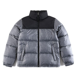 Veste d'hiver matelassée de haute qualité, imperméable, coupe-vent, écologique, respirante, épaisse, chaude, en toile brodée, streetwear - Product Image 5