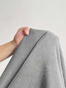 Women Long Hooded Fleece Sweatshirt Coat Breathable Cotton Knit Winter Casual Outerwear Side Pockets Optional Embroidery OEM - Product Image 6