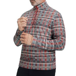 Veste à demi-zip pour homme, sublimation personnalisée, veste de sport à demi-zip pour équipe et promotion - Product Image 2