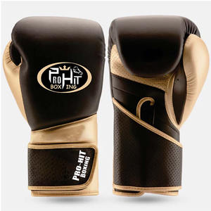 Vêtements d'entraînement professionnels Gants de boxe Fabricant en cuir véritable Gants de boxe gagnants bleus sur mesure - Product Image 1