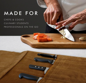 กระเป๋าม้วนหนังสำหรับเชฟเป็นมิตรกับสิ่งแวดล้อมและทนทานออกแบบได้ตามที่ต้องการ - Product Image 4