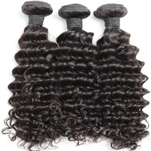 Paquete de cabello humano natural alineado con cutícula de cabello indio virgen hinchable de donante único de calidad de belleza negra de Jai Ambey Exports - Product Image 4