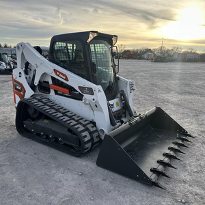 Cargadora de dirección deslizante T650 2024, 4x4, carga nominal de 6-9 toneladas, 1 año de garantía, bomba de cojinete de Motor ASV, caja de cambios, cargadora de orugas - Product Image 1