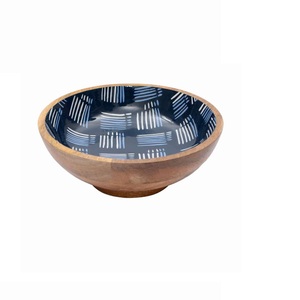 Design attrayant bol en bois multifonctionnel fruits et salade bol de service bol de service en bois d'acacia maison et hôtel - Product Image 6