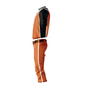 Uniforme de béisbol y softbol de poliéster personalizado de alta calidad para jóvenes Ropa deportiva de 2 botones con patrón liso MOQ bajo - Product Image 3