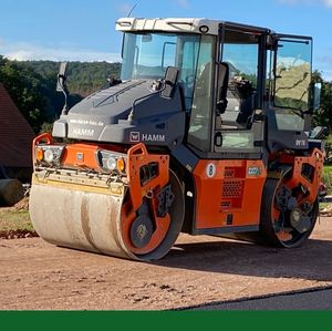 Venta al por mayor y fábrica Alemania Hamm HD10VV 3,2 Toneladas 128 HD138 Rueda Rodillo de carretera hidráulico para la venta - Product Image 4