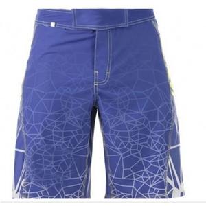 Faux deux pièces doublure natation Polyester entraînement Gym Sport hommes Shorts de course pantalons pour hommes - Product Image 4