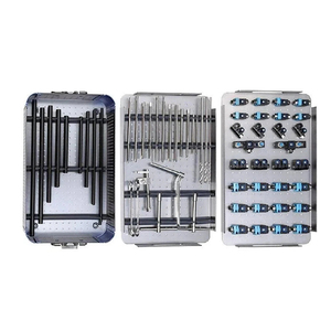 Ensemble d'instruments orthopédiques de haute qualité système de fixation externe iii pinces à tiges en carbone en acier inoxydable et titane - Product Image 1