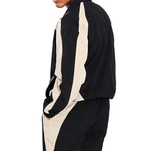 ชุดวอร์มผ้าไนลอนสำหรับผู้ชายชุดลำลองสวมใส่สบายดีไซน์แบบถักสำหรับฤดูใบไม้ร่วง - Product Image 6