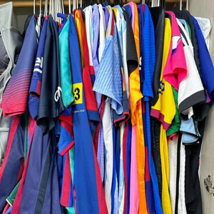 เสื้อฟุตบอลทีมชาติ โรงงานผลิตปี 2026/27 ชุดแข่งขันฟุตบอลสโมสรยุโรปชื่อดัง รุ่นเหย้า/เยือน สำหรับนักเตะ - Product Image 1