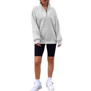 Surdimensionné reine femmes sweat à capuche zippé automne mode soie sweats avec trou col rond pull pour adolescentes Preppy tenues 2026 - Product Image 3
