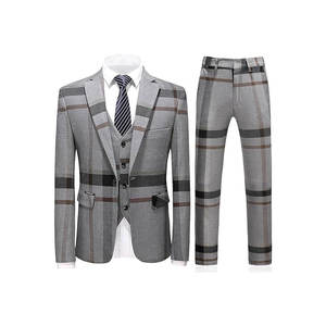 Traje de Hombre Personalizado al por Mayor, Traje Casual Ajustado para Hombre, Traje de Negocios - Product Image 3