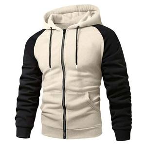 เสื้อมีฮู้ดแบบสวมศีรษะสำหรับผู้ชายและผู้หญิงไซส์พิเศษโลโก้ที่กำหนดเองผ้าฝ้าย100% เฮฟวีเวตซิปเต็มป้องกันการหดตัวซับในแบบธรรมดา - Product Image 6