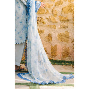 Conjunto de Traje de 3 Piezas para Mujer con Bordado y Estampado, con Borde y Dupatta de Chifón Estampado PR-62007 - Product Image 6