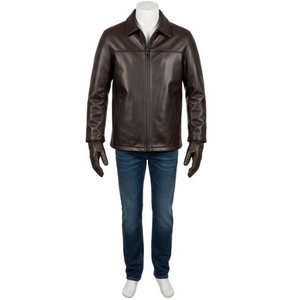 เสื้อแจ็คเก็ตผู้ชายไซส์ใหญ่แบบกลับด้านได้ คอตั้ง กันน้ำ กันลม สไตล์ลำลอง สำหรับกิจกรรมกลางแจ้ง เดินป่า และใส่ในฤดูหนาว - Product Image 3