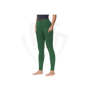Leggings de Yoga Personalizados de Alta Calidad, Sin Costuras, Cintura Elástica, Transpirables, Diseño Sólido, Ropa Deportiva para Mujer, Talla XS, para Gimnasio y Fitness - Product Image 1