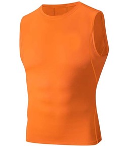 Débardeurs pour hommes Vêtements de sport sur mesure Col rond Technique tricotée légère et lavée Caractéristiques Logos personnalisés - Product Image 4