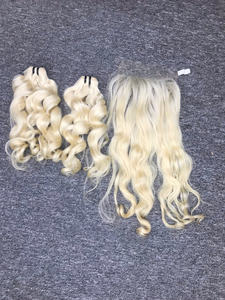 Extensiones de Cabello Camboyano Virgen Ondulado Natural, Trama Doble a Máquina, Pedido al por Mayor, Estilo Ondulado Natural - Product Image 3