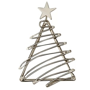 Wholesale Metal Silver <b>Christmas</b> <b>Tree</b> Napkin Ring For <b>Christmas</b> <b>Table</b> Decor and Gifting in Best Price - Product Image 1
