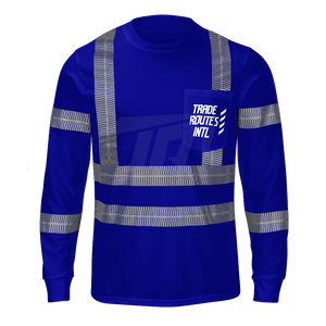 Vente en gros d'usine-Vêtements de travail de protection réfléchissants et antistatiques étanches directs Ensemble de vêtements de sécurité Bavoir en polyester durable - Product Image 4