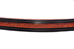 Elegante brida de caballo de cuero decorada con cristal, cómoda y duradera tachuela Ecuestre para montar y entrenar - Product Image 2