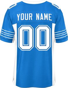 Maillots de football brodés classiques Lettrage cousu d'inspiration rétro Coupe surdimensionnée Idéal pour Streetwear et uniformes d'équipe - Product Image 4