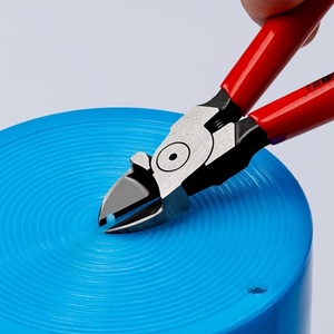 คีมตัดด้านข้างหัวตรงขัดเงา KNIPEX 140 มม. สำหรับพลาสติกเคลือบพลาสติก - Product Image 3