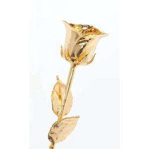Elegante rosa de oro de 24 quilates para decoraciones de oficina y fiesta, accesorios navideños para bodas a precio mayorista, elegante arreglo de oficina - Product Image 3