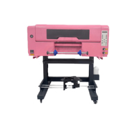 Étiquette d'imprimante de broderie 3D UV DTF avec DX7 XP600 A3 A4 300mm Dimensions Encre UV multicolore Imprimante automatique d'autocollants Uv Dtf