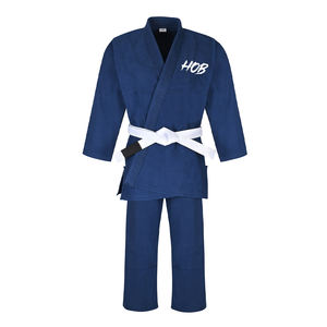 Uniforme de Jiu Jitsu brésilien 100% coton personnalisé de vente chaude/meilleure vente d'uniformes de Jiu Jitsu brésilien 100% coton personnalisé - Product Image 5