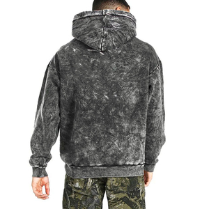 เสื้อฮู้ดผู้ชายซักกรดแบบสวมหัวน้ำหนักเบามีบริการ OEM แบบใหม่ล่าสุดสำหรับฤดูหนาว - Product Image 2