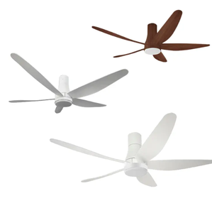 <b>LED</b> Ecofan Luxury <b>Light</b> Ceiling Fan With Remote Control Powerful AC Motor Living Room Bedroom Decorative Plastic TLC Viet Nam - Product Image 3