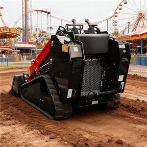 รถตักล้อยางขนาดเล็ก เครื่องยนต์ดีเซล รถขุดขนาดเล็กแบบมีถัง รถตักหน้า สำหรับขายในงานอุตสาหกรรมและเกษตรกรรม - Product Image 3